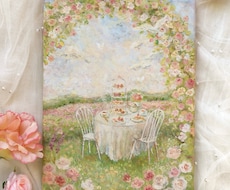 ふんわり優しい風景画制作いたします ～　インテリアや贈り物に最適な風景アート　～