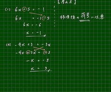 方程式が苦手な方を個別指導します イメージ1