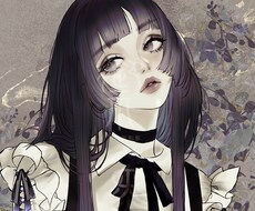 エモくてえっちでダークな雰囲気のアイコン描きます イメージ1