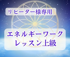 エネルギーワーク上級編   応用技術を解説します 〈リピーター様専用〉実践と応用でさらに深く学びます