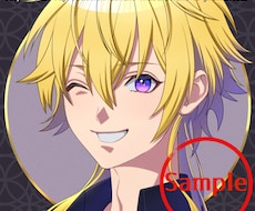 男の子キャラのアイコンイラスト販売します 可愛い系男子キャラのアイコンイラストです。