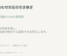 AIで作った資料を最大5枚まで整えます イメージ1