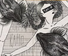 線描、点描の個性的な似顔絵・イラストを描きます イメージ1