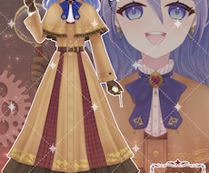 キャラデザ&商用利用代込み！立ち絵描きます イメージ1