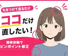 AI画像の「ここだけ直したい！」を修正します 簡単依頼✦手・顔・服・色味など気になる部分を1箇所から
