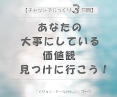 自分の強みや大事にしたい価値観、深掘りし整理します イメージ1