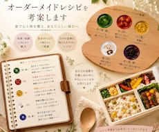 家庭料理から薬膳レシピまで考案します イメージ1