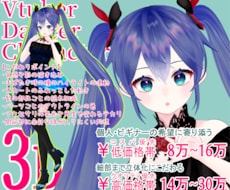 3Dモデル制作【踊る・走る・VTuber】できます 【相談受付中～7月末】・VRoid＋Blenderカスタム
