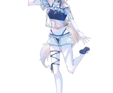 女性キャラクターの立ち絵を制作いたします イメージ1
