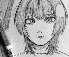 最短1日！1500円～アナログイラスト描きます 個性のある可愛いアナログイラストを提供☆｡:*