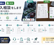 画像AI・OCR導入相談をします 検品作業の自動化、まず現場の課題を聞かせてください