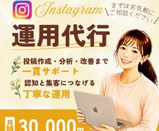初心者でも安心！Instagram運用代行をします イメージ1