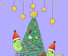 ポップで可愛い特別なアイコンをお描き致します イメージ1