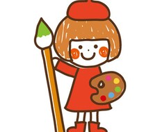 名前や施設名で詩を作って色紙をデザインします イメージ1
