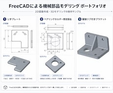 機械部品の3Dモデルを作成します イメージ1