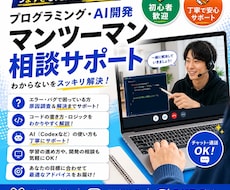 プログラミング・AI開発を個別指導します イメージ1