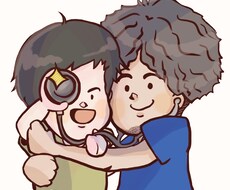 アイコン.ヘッダーイラスト描きます SNSに最適！似顔絵やオリジナルキャラのアニメイラスト♪