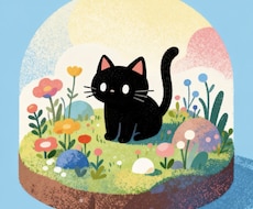 絵本のような癒し系イラストを制作します イメージ1