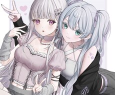 配信、歌ってみた等に使える1枚絵お描きします イメージ1
