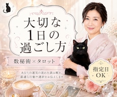 今日や指定日の運勢を、数秘術×タロットで占います 今日・明日・指定日OK！大切な1日の過ごし方をお伝えします