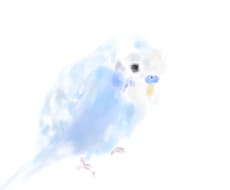ふわふわ水彩画ぽい動物のイラストを描きます イメージ1