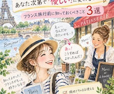 フランス旅行前必読｜超最低限の注意点3つ教えます イメージ1