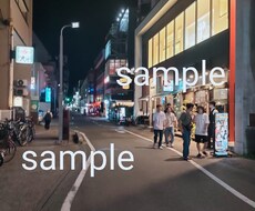 繁華街のスナップ写真を提供します イメージ1