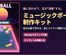 自分の曲でミュージックボール動画を作れます 自分の曲で作るミュージックボール。テンプレ＋AI手順つき