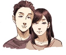 単色/フルカラーの似顔絵を提供します イメージ1