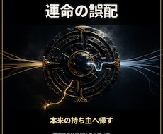 誤配された運命を本来の持ち主へ帰します 恋愛・仕事・金運｜届かなかった縁と機会を霊視