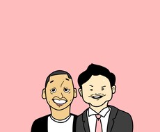 ちょっとポップでちょっとリアルな似顔絵描きます イメージ1