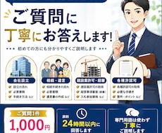 会社設立・相続等のご質問に丁寧に回答します イメージ1