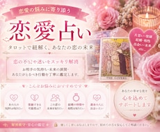 相手の気持ち・恋愛タロット鑑定します イメージ1