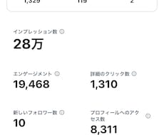 30万インプレッションの実績。宣伝します イメージ1