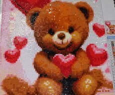 ダイヤモンドアート作成中代行いたします イメージ1
