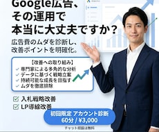 Googleリスティング広告の改善案を提示します イメージ1