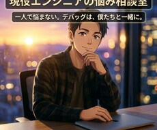 孤独になりがちなエンジニアのメンタル相談乗ります イメージ1