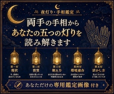 両手の手相からあなたの資質・強みを読み解きます イメージ1