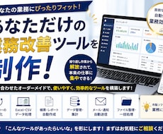あなた専用の業務改善システムを開発します イメージ1