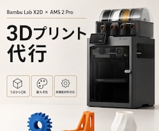 STL・3MFデータを丁寧に3Dプリントします イメージ1