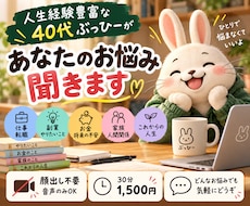 40代ぶっひーが人生の悩みを一緒に整理します イメージ1