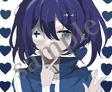 可愛い系・かっこいい系のSNS用アイコンを描きます イメージ1