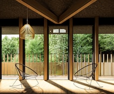 現役一級建築士が住宅の内観CGパースを作成します 現役一級建築士が作成するパースにより、おもいをかたちにします