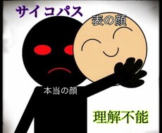 あなたの身近なサイコパス思考の人の話し聞きます イメージ1