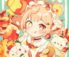 可愛さに極振りしたイラストを制作いたします ★商用利用＆二次利用込み！ミニキャラは小物２点まで無料！★