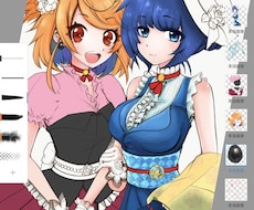 似顔絵、イラストを描きます イメージ1