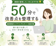 キャリコン国家資格【ロープレ】口頭試問対策します 50分ロープレ1回＋振り返り｜改善点を整理し自信につなげます