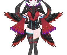 オリジナルキャラクターの立ち絵を提供しています イメージ1