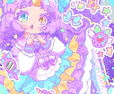 ゆめかわいい世界観でイラストを描きます イメージ1
