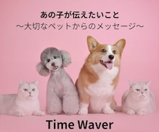 大切なペットが今あなたに伝えたいことを分析します イメージ1